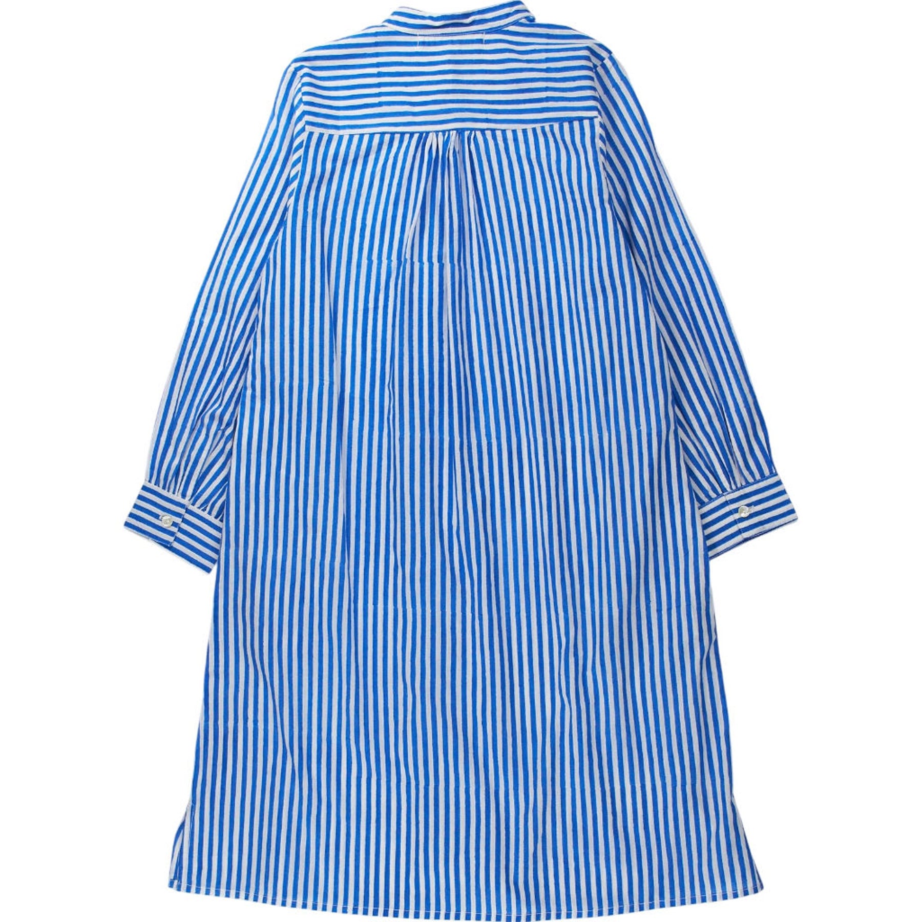 Pink City Prints Blue Striped Dress