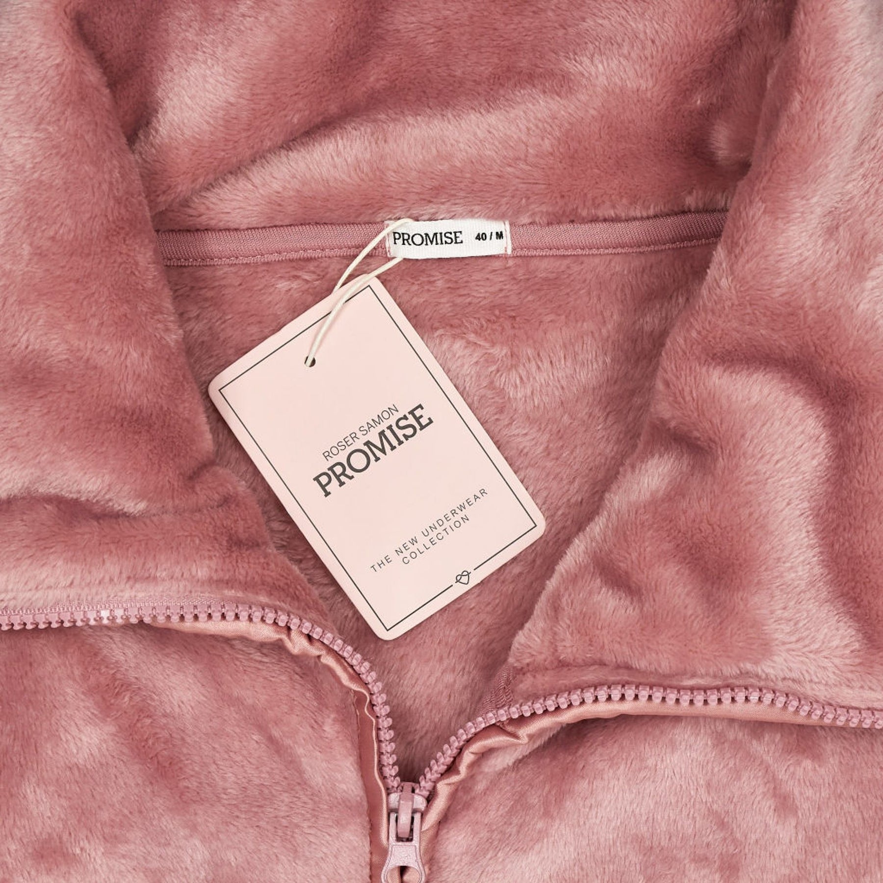 Promise Pink Fleece House Coat