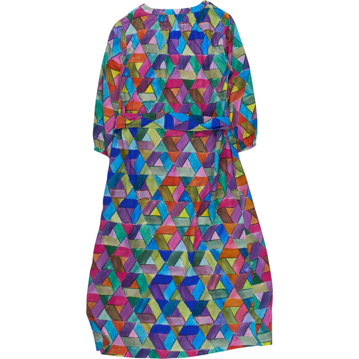NRBY Multicolour Geometric Dress