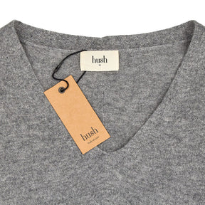 Hush Grey Jude Knitted Midi Dress