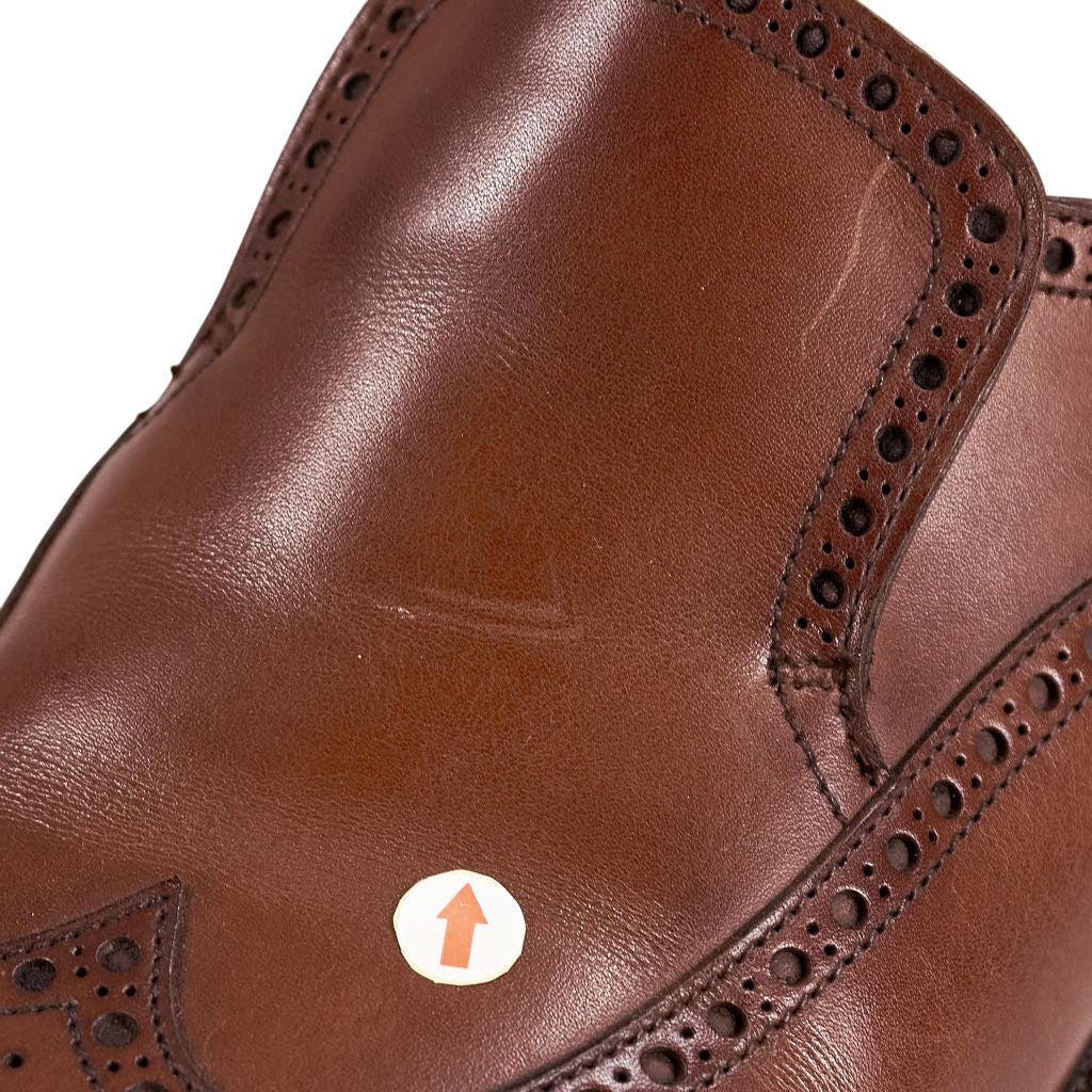 Crockett & Jones Brown Leather Brogues