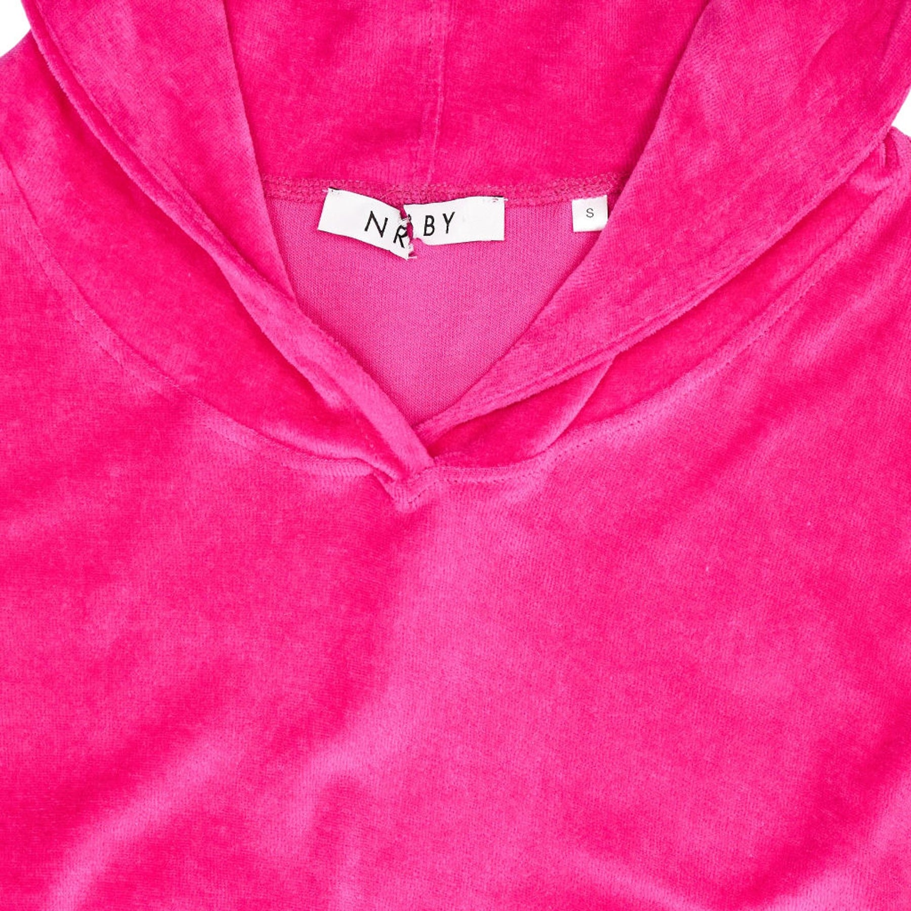 NRBY Pink Cotton Hoodie