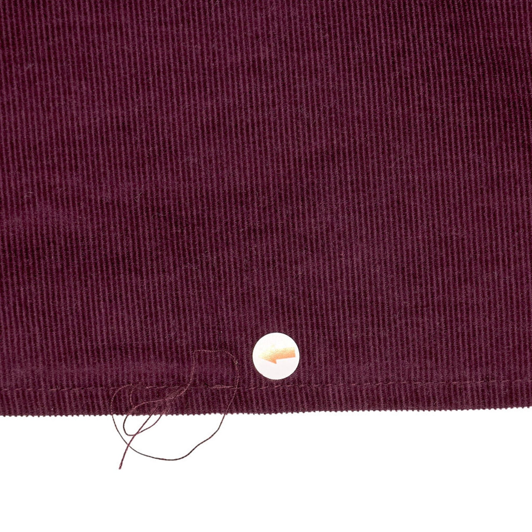 Hush Plum V-Neck Corduroy Tunic