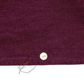 Hush Plum V-Neck Corduroy Tunic