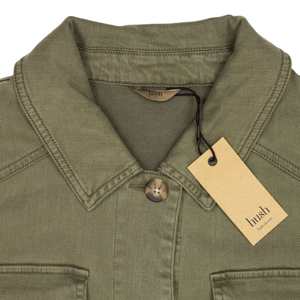 Hush Khaki Pippa Utility Jacket
