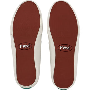 YMC Green Slip-On Suede Trainers