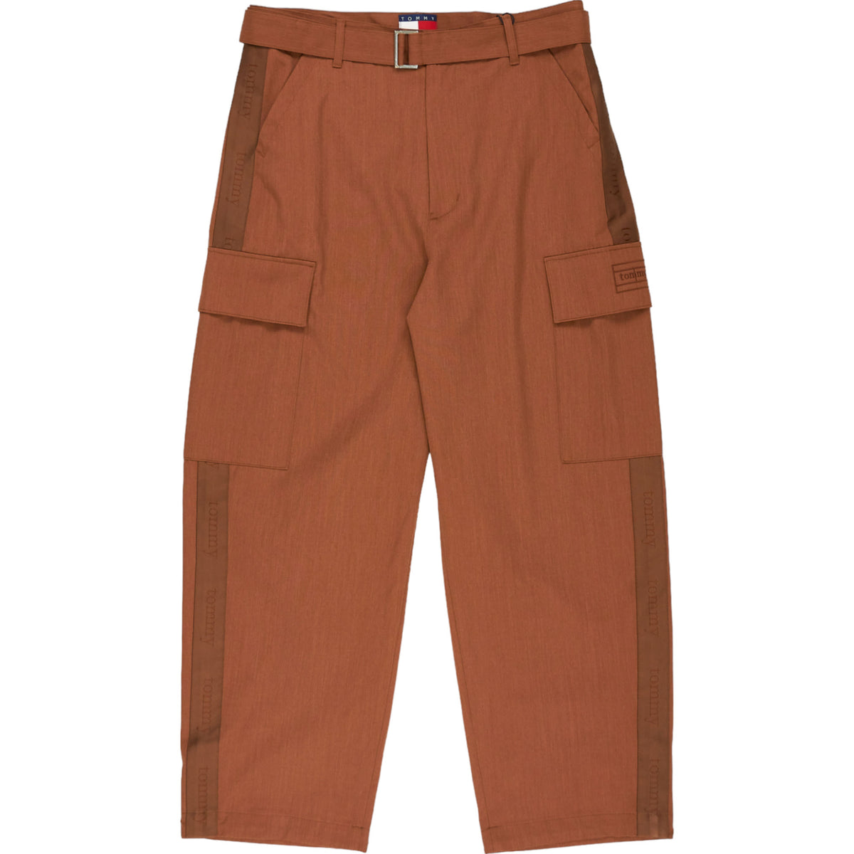 Tommy Hilfiger Brown Wide Fit Cargo Pants