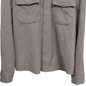Zara Grey Overshirt Button-Up