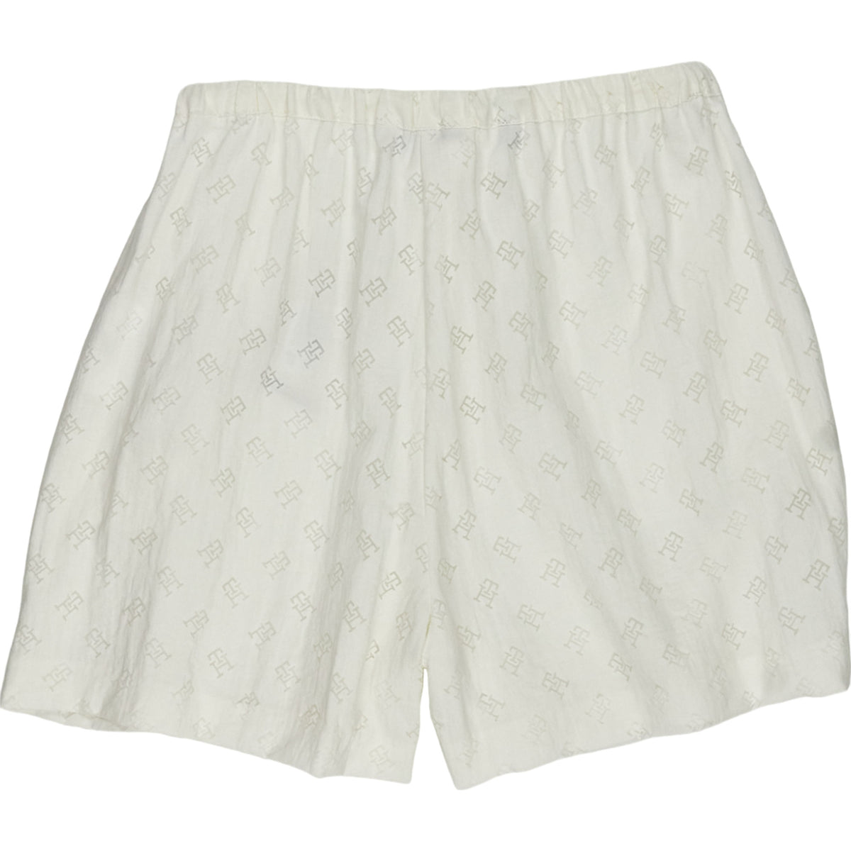 Tommy Hilfiger White Devore Shorts