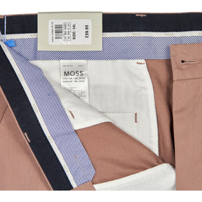 Moss Bros Dusty Pink Chino Trousers