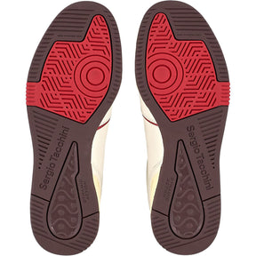 Sergio Tacchini White Red Prime Shot Trainers