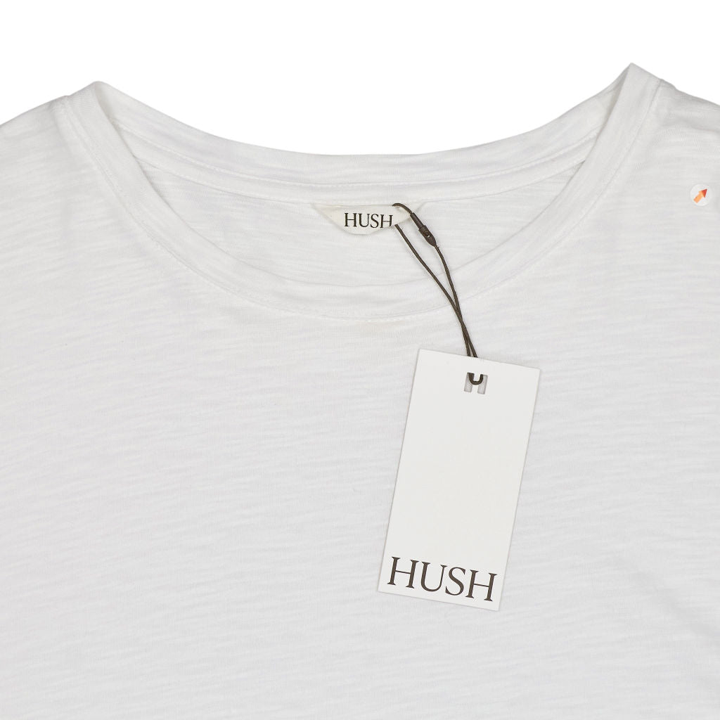 Hush White Lucie Lace Detail T-Shirt