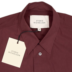 Studio Nicholson Rouge Hal Oversized Shirt