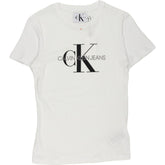 Calvin Klein White Logo T-Shirt