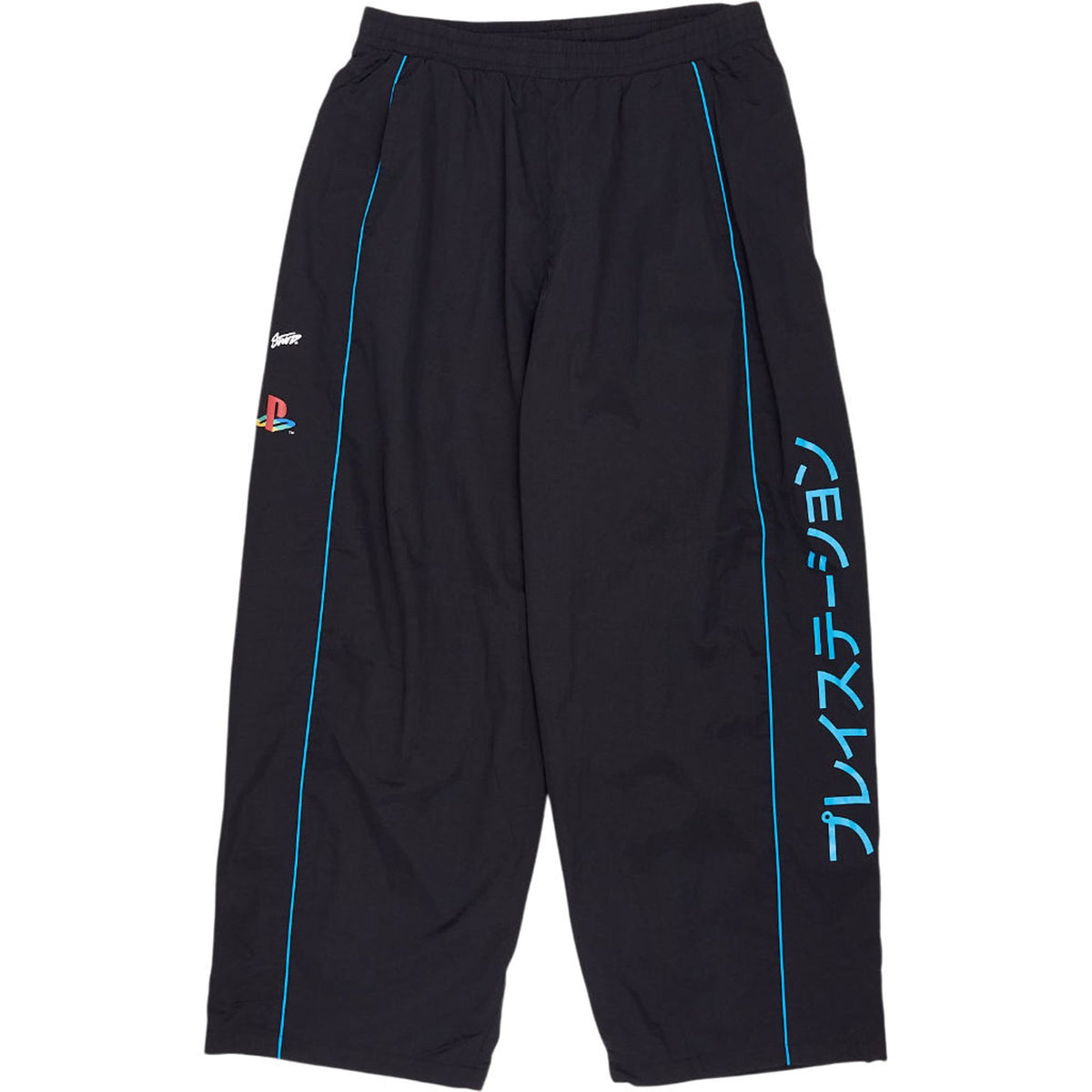 Pull & Bear Black Santa Jogger Trousers