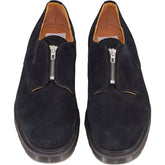 YMC Black Suede Zip Shoes
