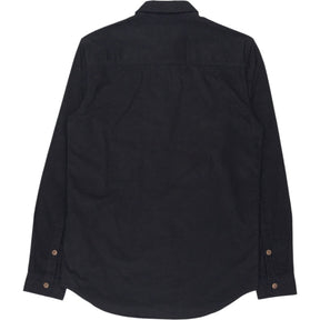 Folk Black Relaxed Barcocheck Shirt
