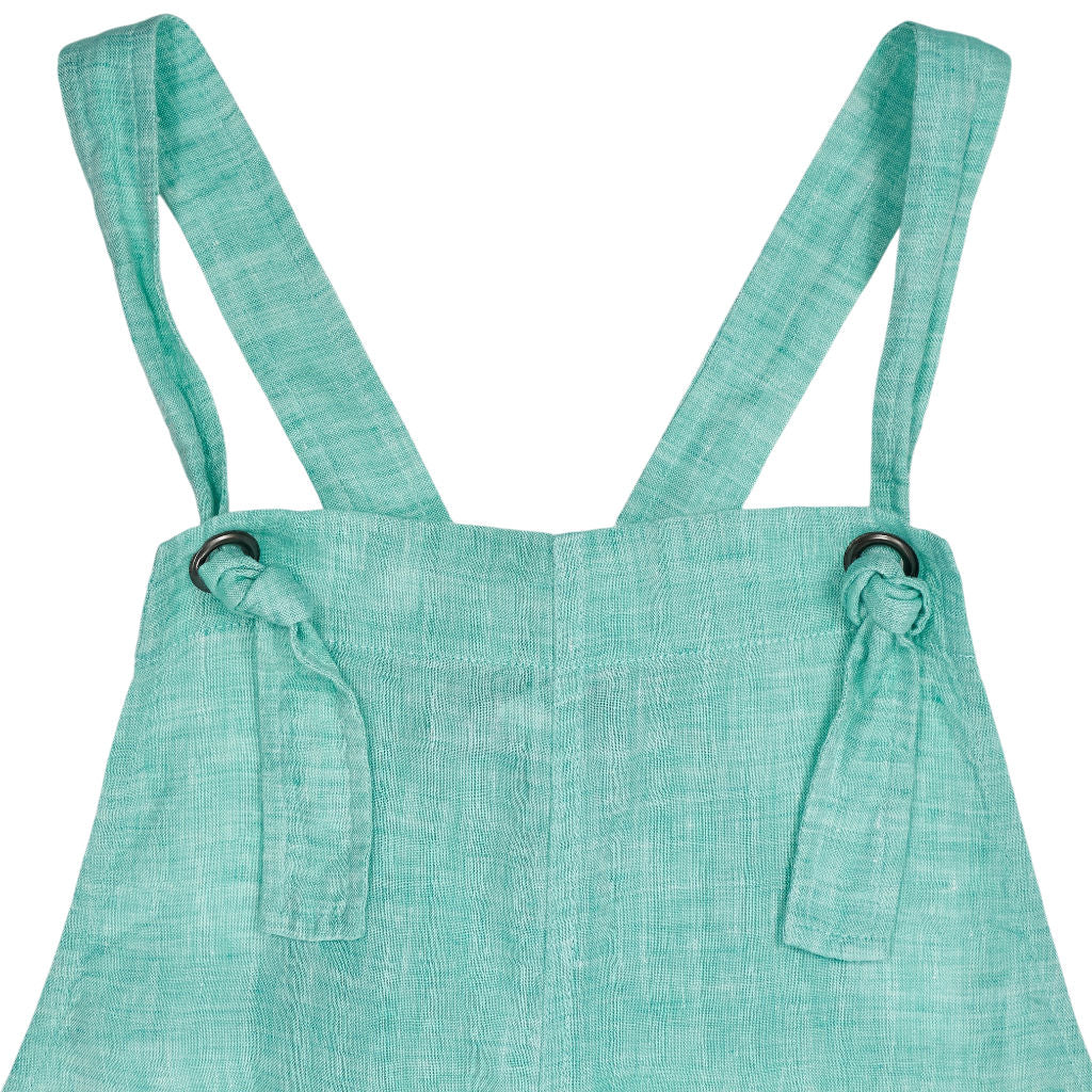 NRBY Green Linen Jumpsuit