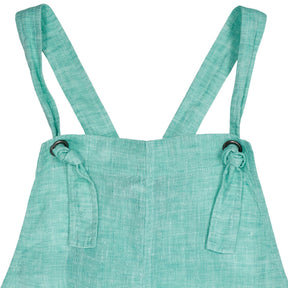 NRBY Green Linen Jumpsuit