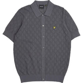 Lyle & Scott Grey Short Sleeve Polo Shirt