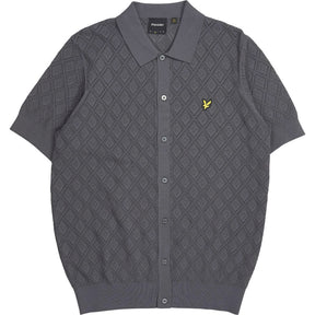 Lyle & Scott Grey Short Sleeve Polo Shirt