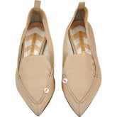 Nicholas Kirkwood Beige Leather Loafers