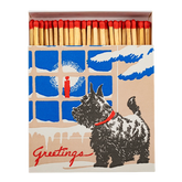 Archivist Christmas Square Luxury Matches