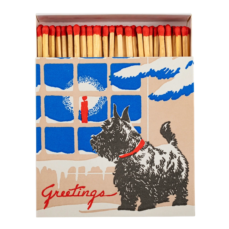 Archivist Christmas Square Luxury Matches