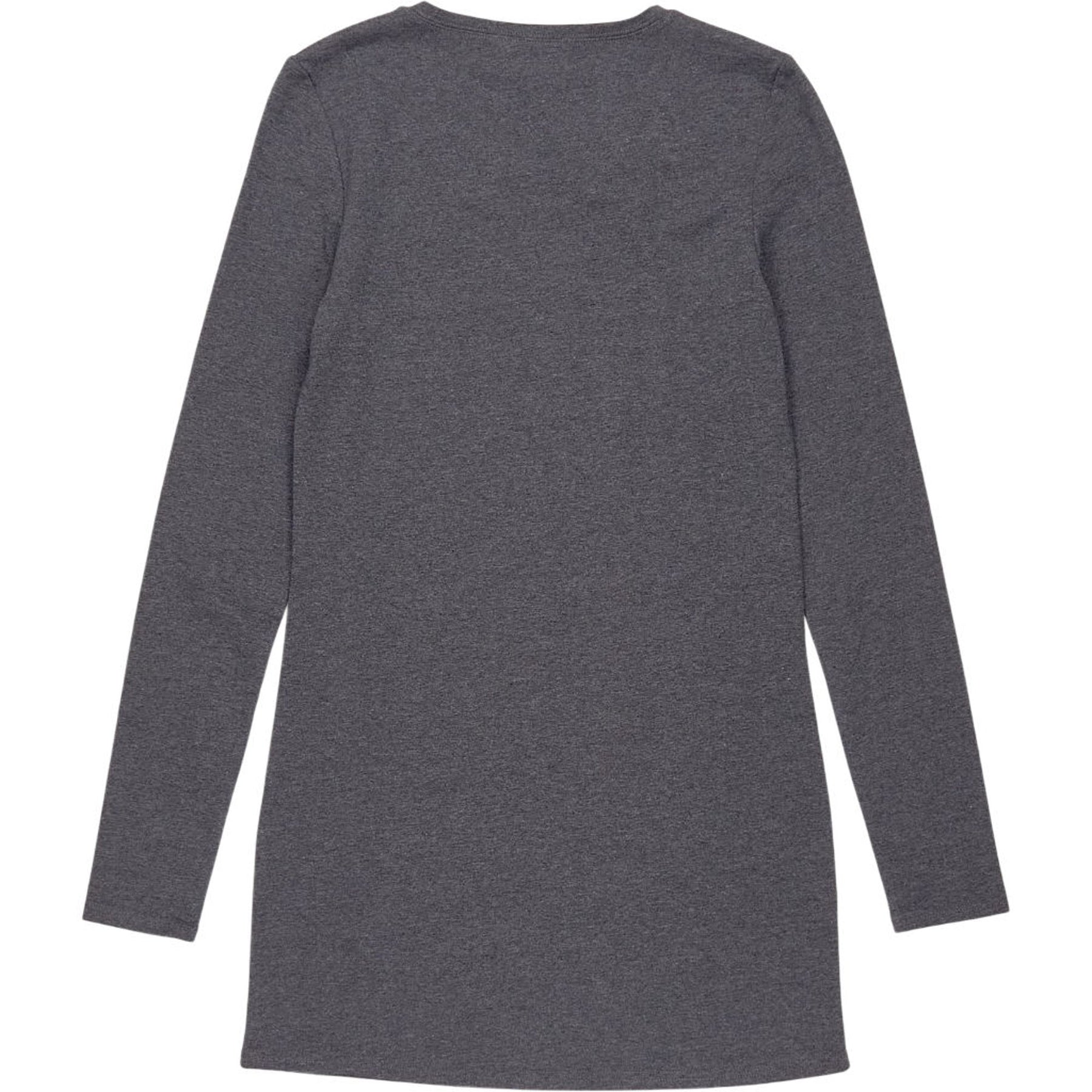 Hush Charcoal Marl Long Sleeve Tee