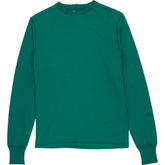 Drake's Green Cotton Crew Neck Top XXS