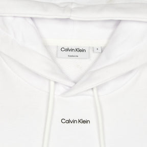 Calvin Klein White Comfort Fit Hoodie