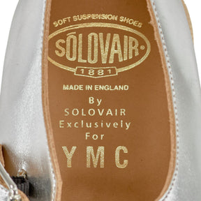 YMC Solovair Silver Leather Buckle Shoes