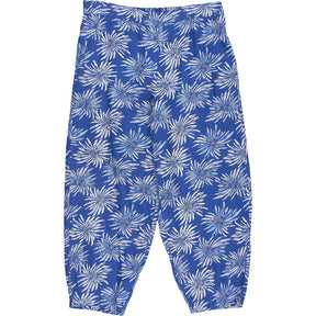 Seasalt Cornwall Blue Floral Linen Trousers