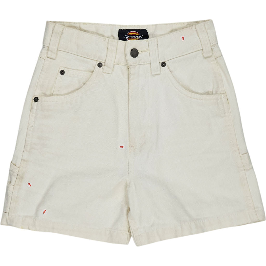 Dickies Cream Denim Shorts
