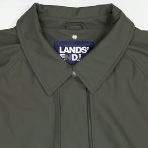 Lands' End Green Raincoat