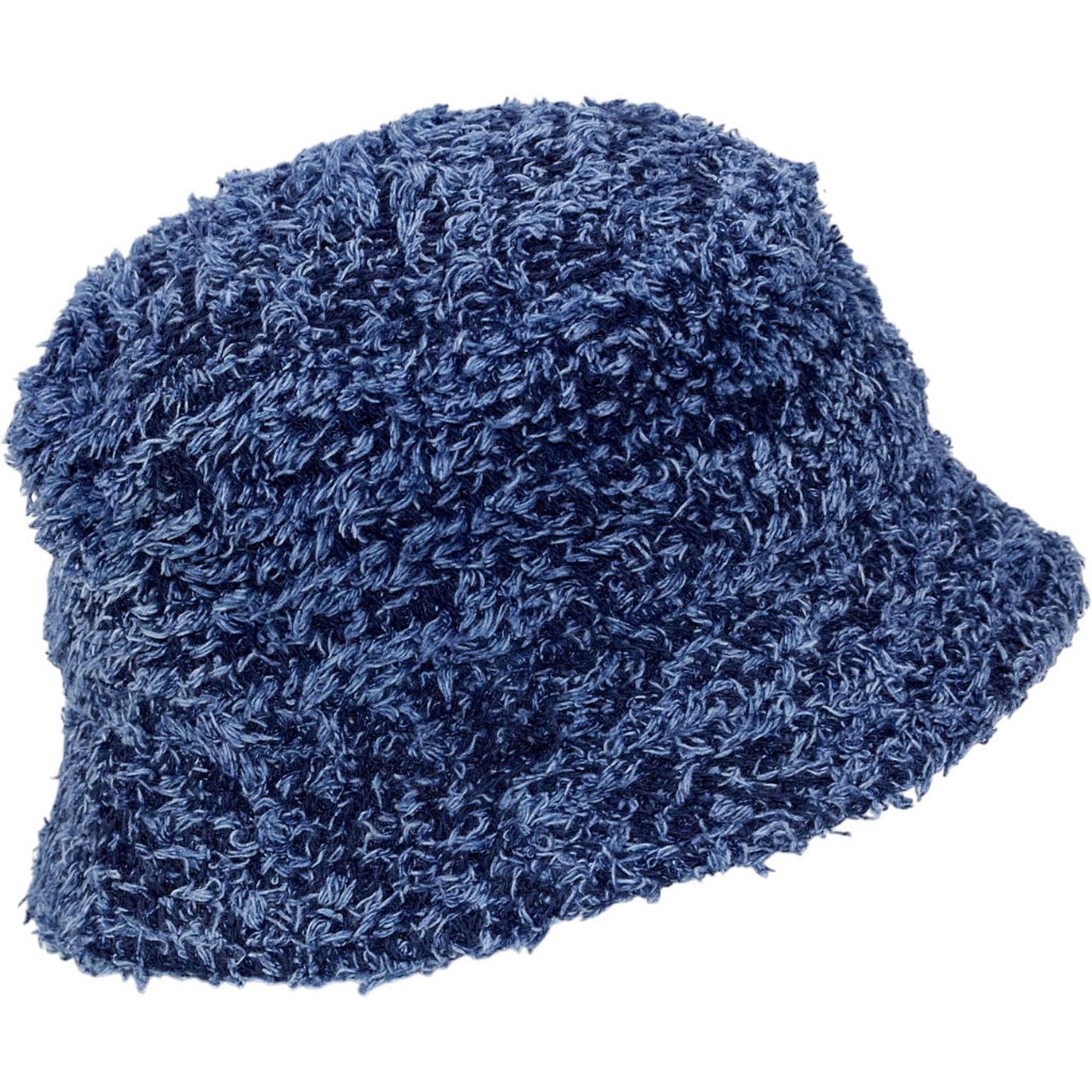 YMC Blue Textured Bucket Hat