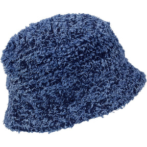 YMC Blue Textured Bucket Hat