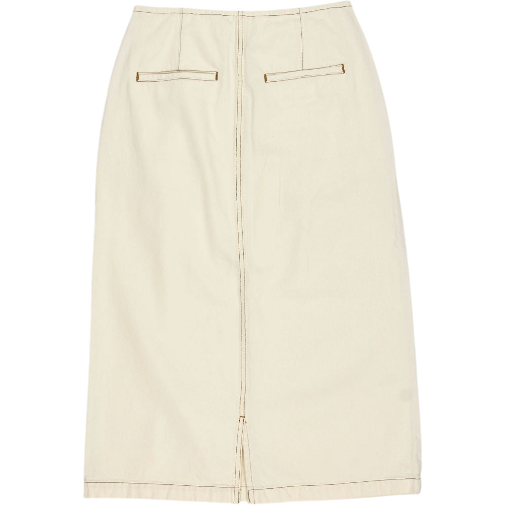 Seventy + Mochi Cream Midi Skirt