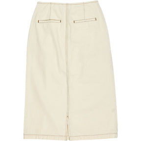 Seventy + Mochi Cream Midi Skirt