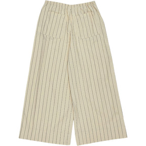 Hush Cream Black Striped Trousers