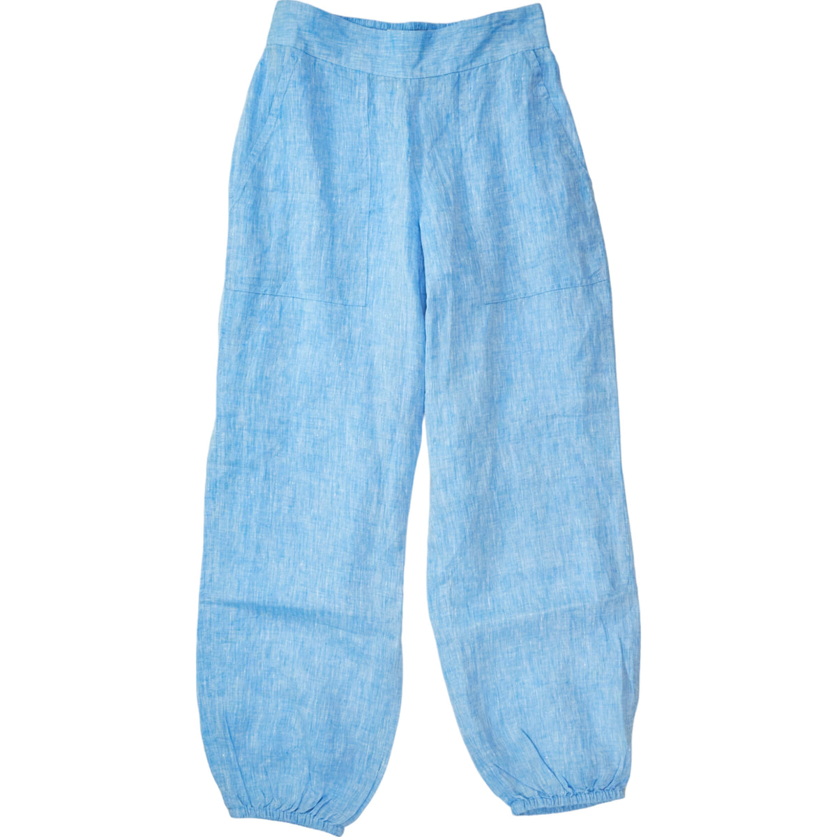 NRBY Blue Linen Trousers