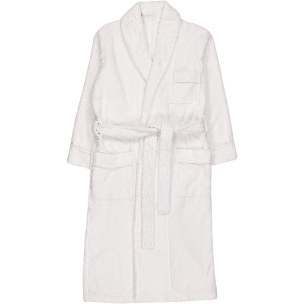 Anderson & Sheppard White Dressing Gown