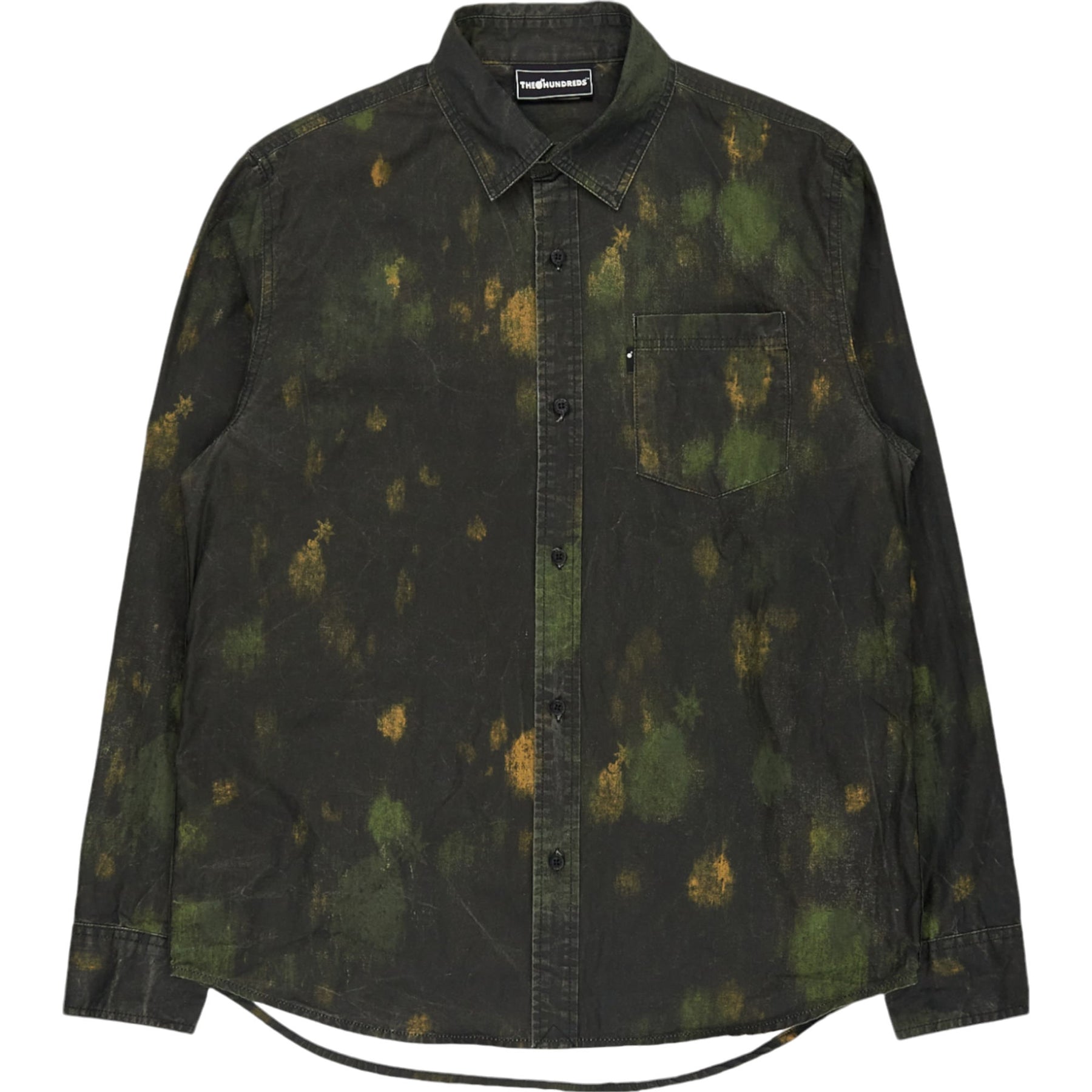 The Hundreds Camouflage Long Sleeve Shirt