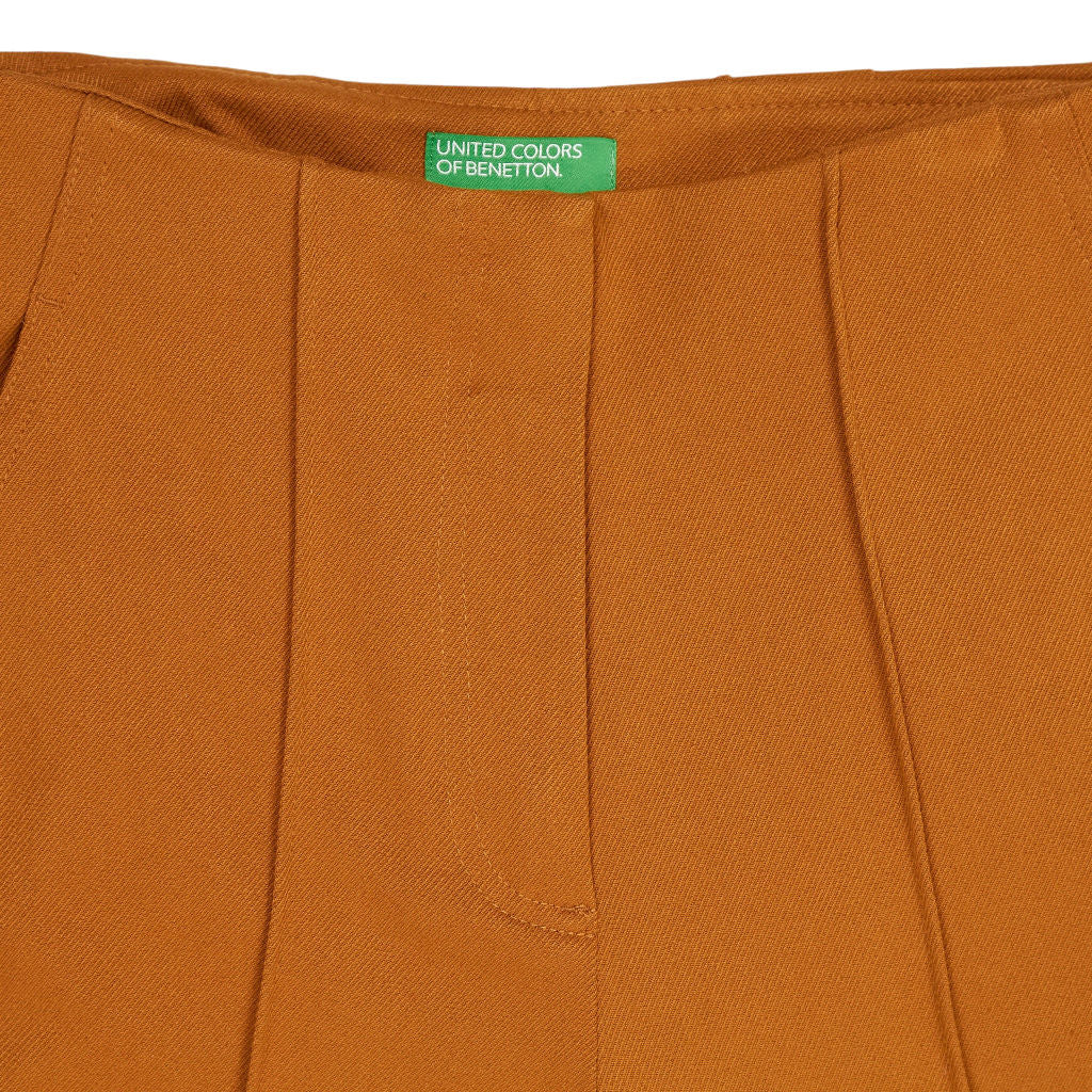United Colors of Benetton Rust Wide Leg Trousers