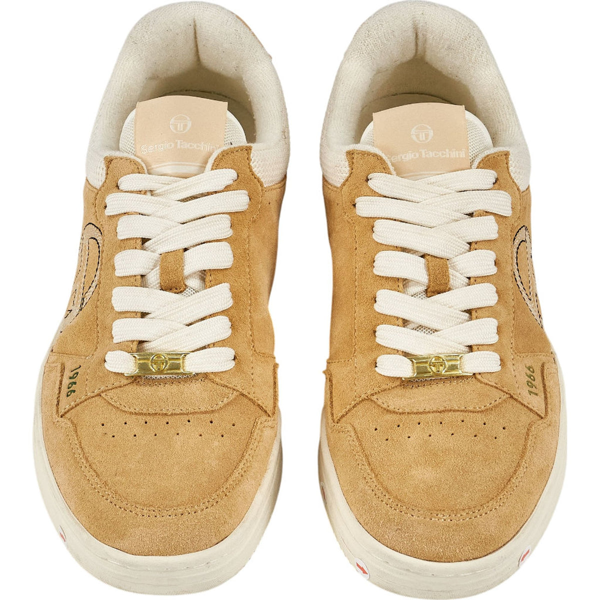 Sergio Tacchini Beige Suede Trainers Not visible - measures as a UK9
