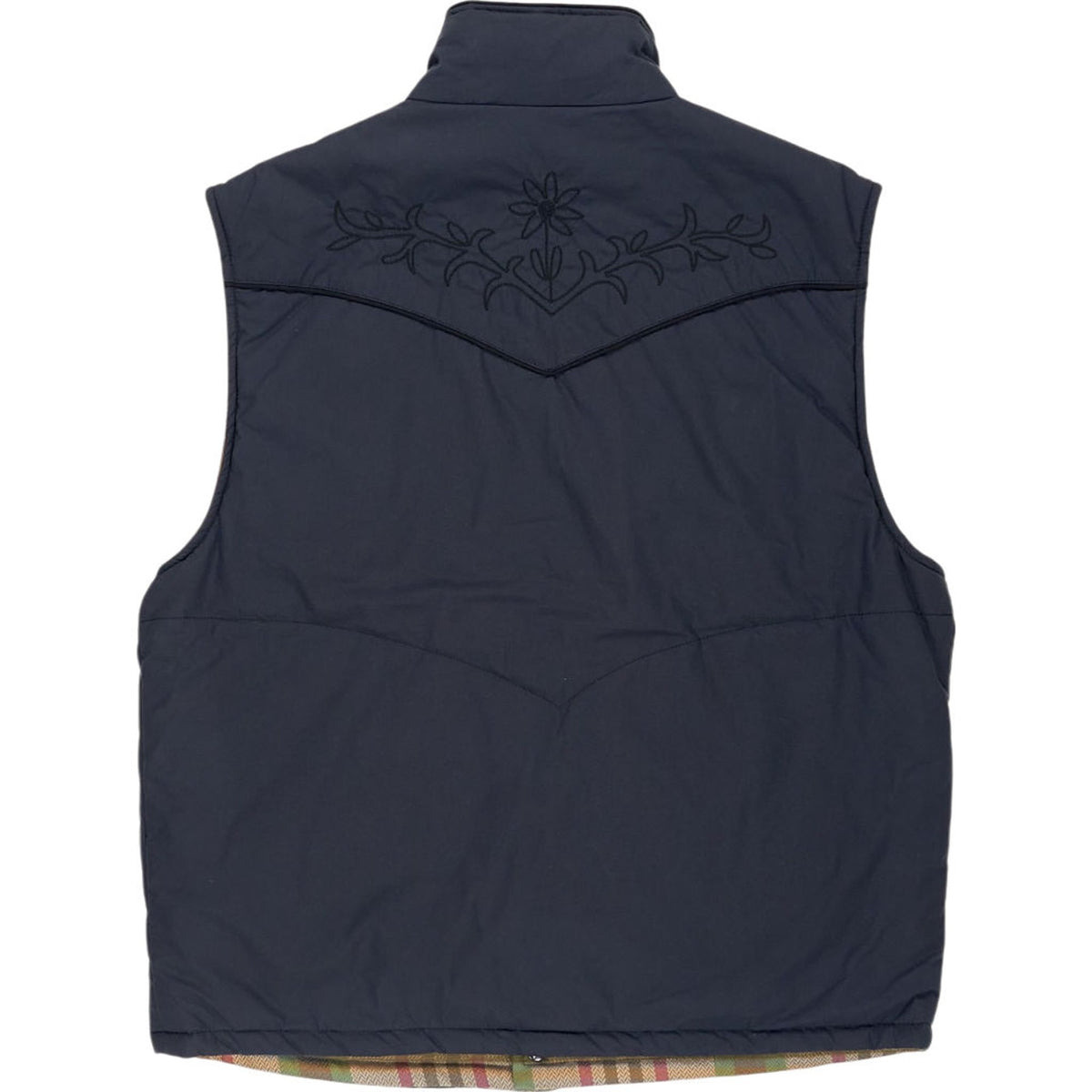 YMC Blue Black Reversible Gilet M