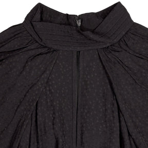 Hush Black Liliana Gathered Mini Dress