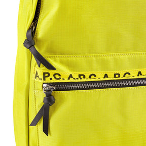 A.P.C. Yellow Marc Backpack
