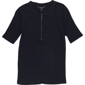 Baukjen Black Half-Zip Top