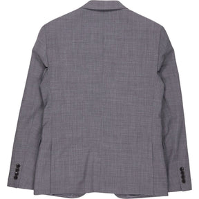 Moss Grey Wool Blend Suit Jacket